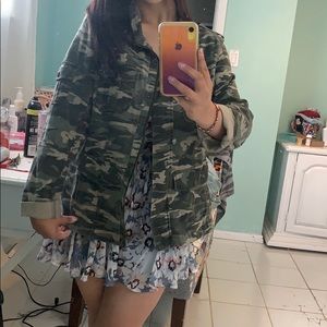 Kenzie Jeans camp jacket